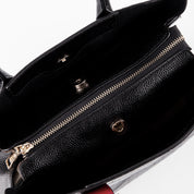 Top Handle Croco Rouge