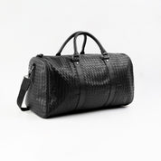 Maleta Duffle Bag Trenza Cuero Vegano