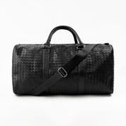 Maleta Duffle Bag Trenza Cuero Vegano