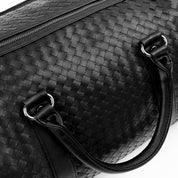 Maleta Duffle Bag Trenza Cuero Vegano
