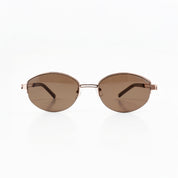 Lentes de Sol Oval Metal