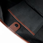 Maxi Tote Braided Natural Leather