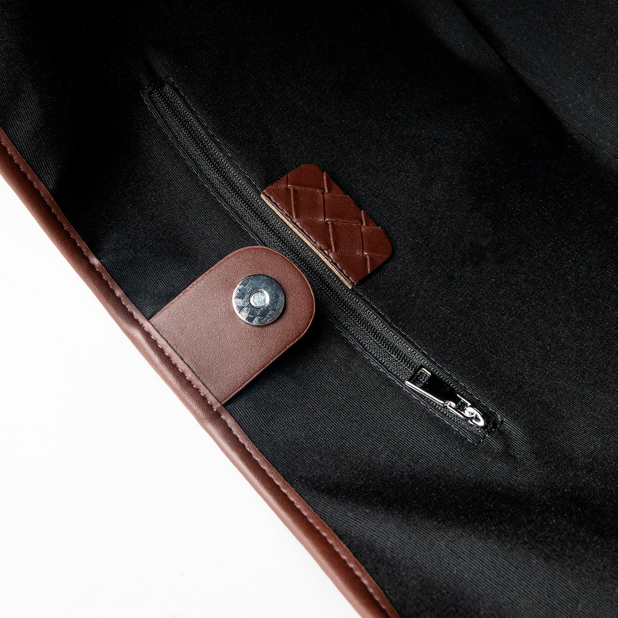 Maxi Tote Braided Natural Leather