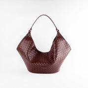 Maxi Tote Braided Natural Leather