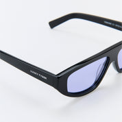 Rebel Lentes de Sol Angulares Negros