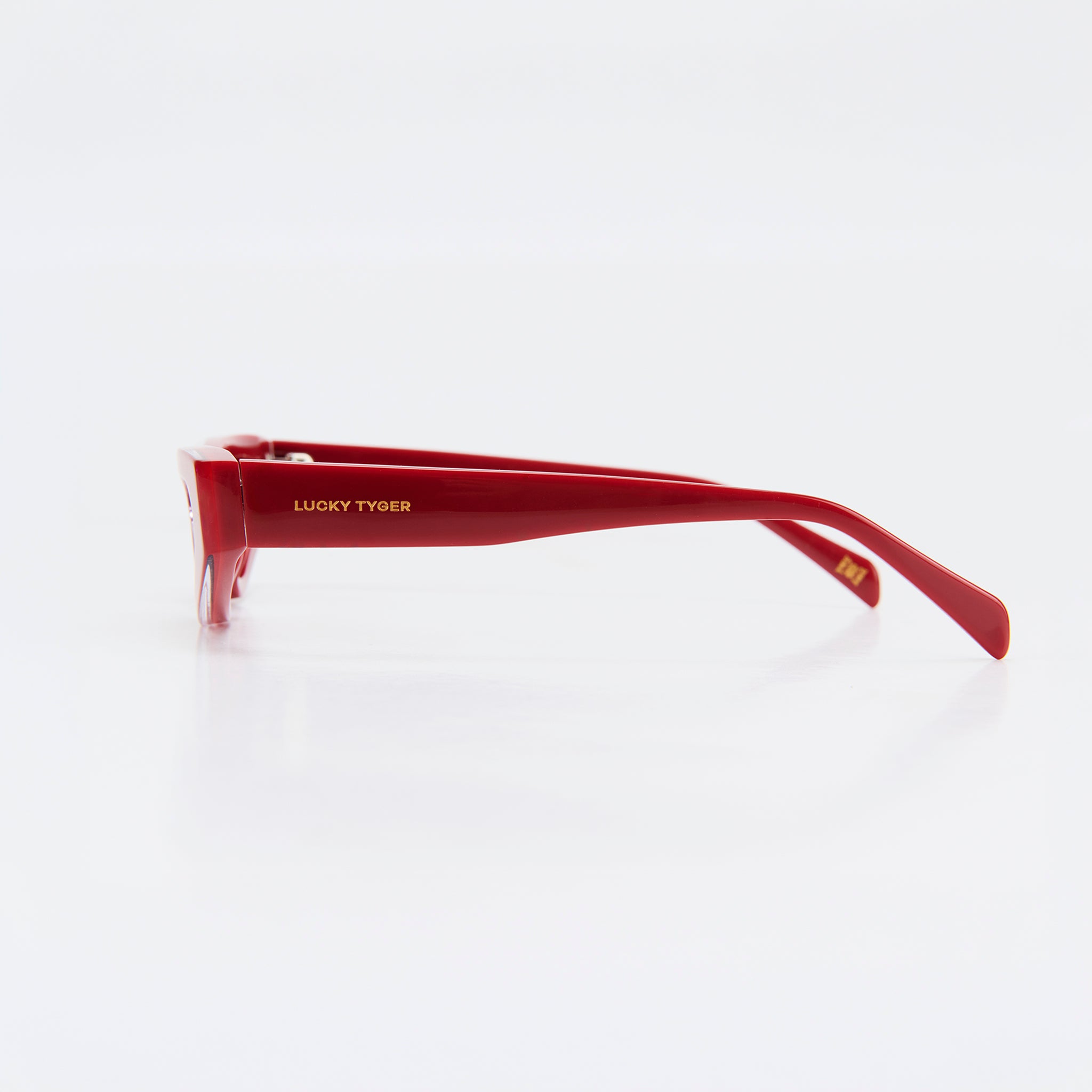 Iggy Lentes de Sol Cat Eye Rojos