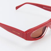Iggy Lentes de Sol Cat Eye Rojos