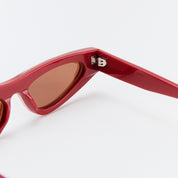 Iggy Lentes de Sol Cat Eye Rojos