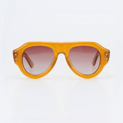 Sunny Lentes de Sol Aviador Retro Naranja