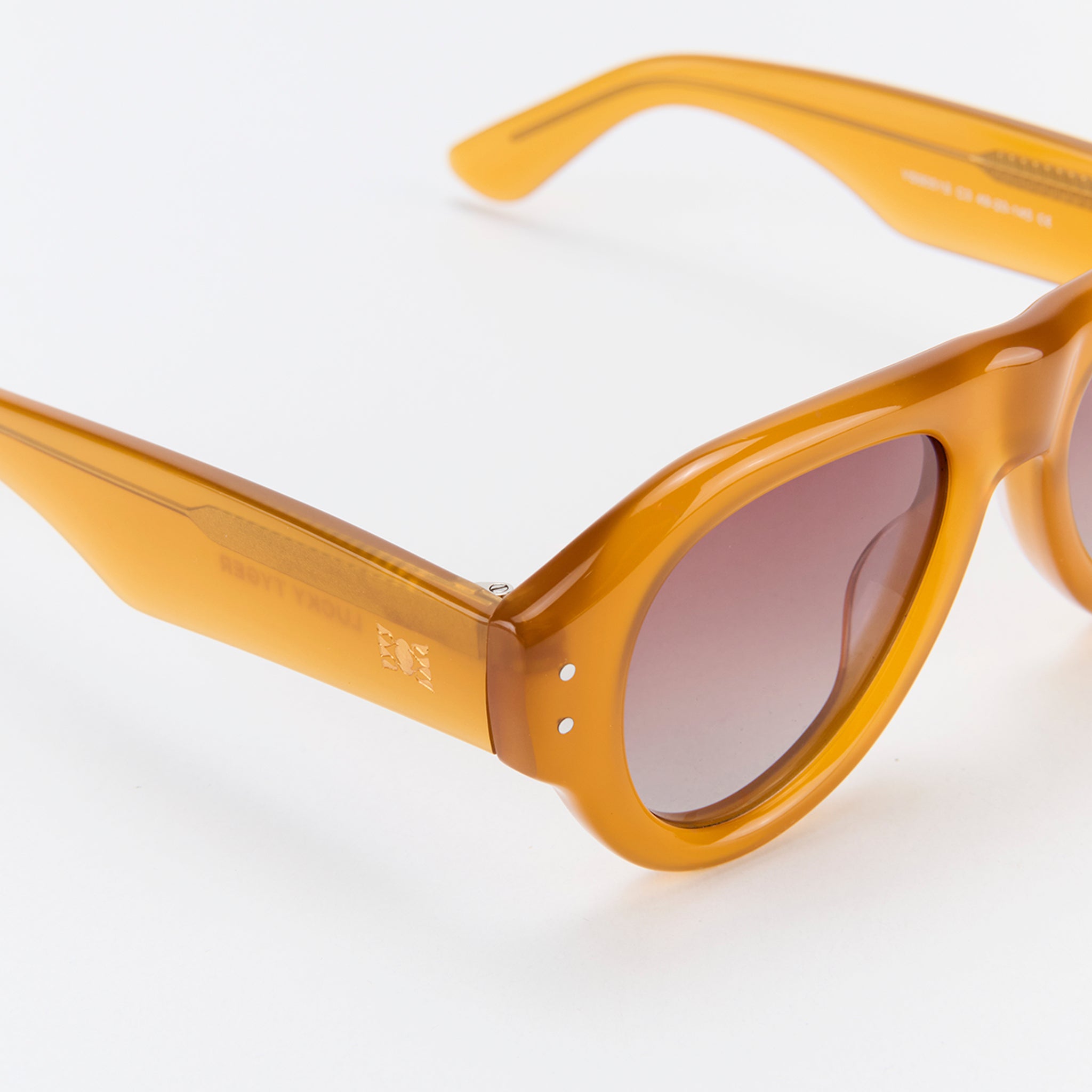 Sunny Lentes de Sol Aviador Retro Naranja
