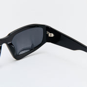 Ace Lentes de Sol Rectangulares Y2K Negros