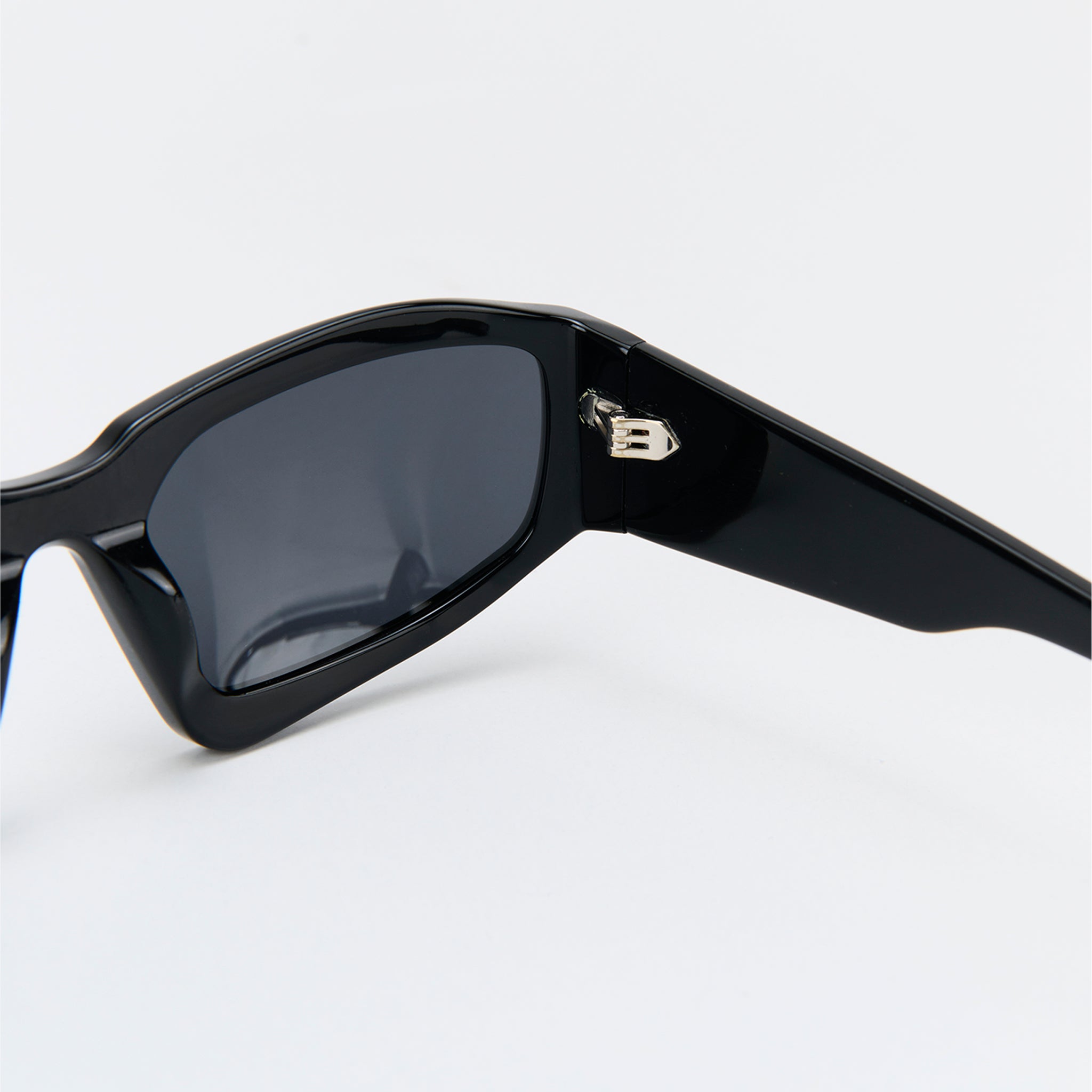 Ace Lentes de Sol Rectangulares Y2K Negros