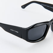Ace Lentes de Sol Rectangulares Y2K Negros