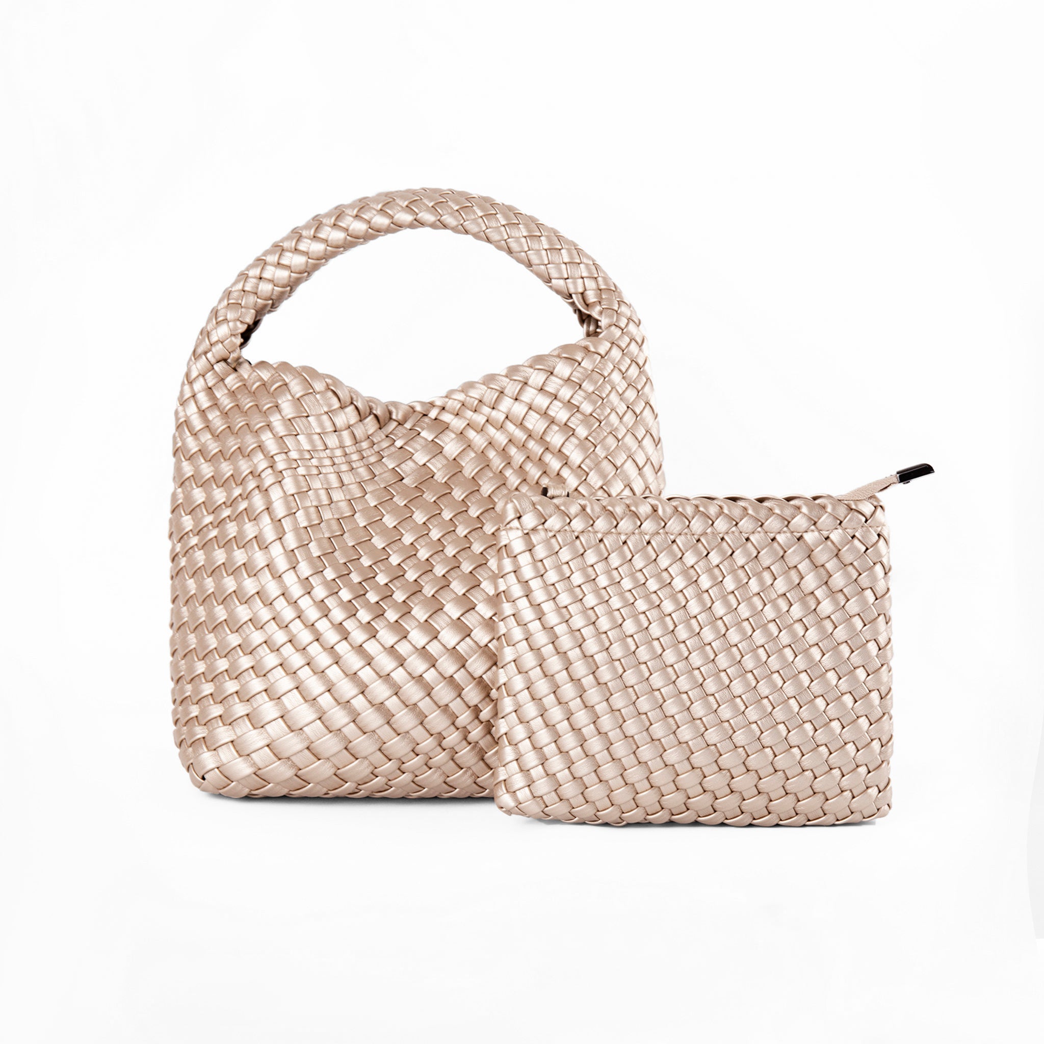 Trenza Tote Bag Cuero Vegano M