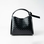 Bolsa Hobo Trenza Cuero