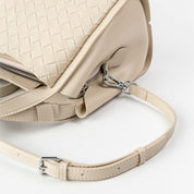 Bolsa Hobo Trenza Cuero