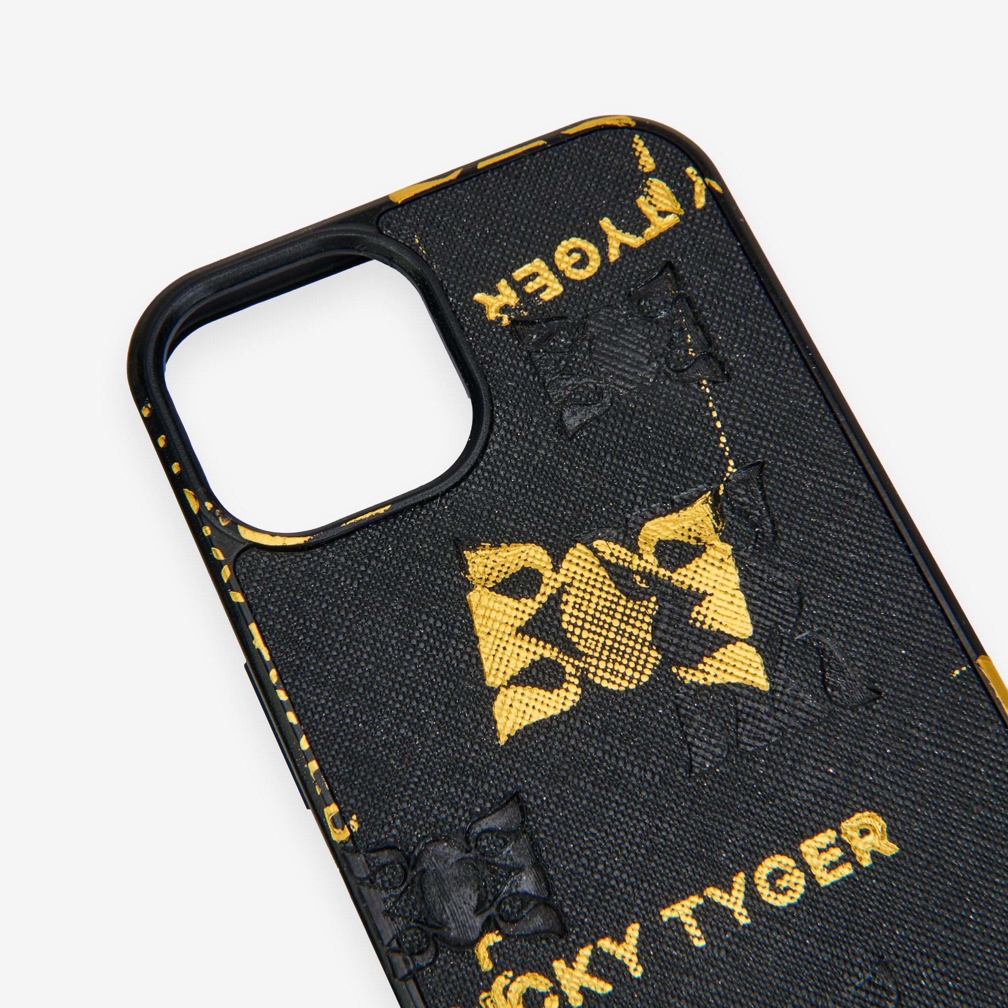 Funda Estampada de iPhone 13/14 Cuero