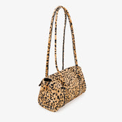 Bolsa de Hombro Leopardo de Cuero