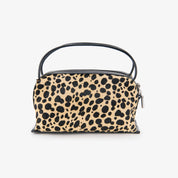 Mini Crossbody de Cuero con Estampado Animal