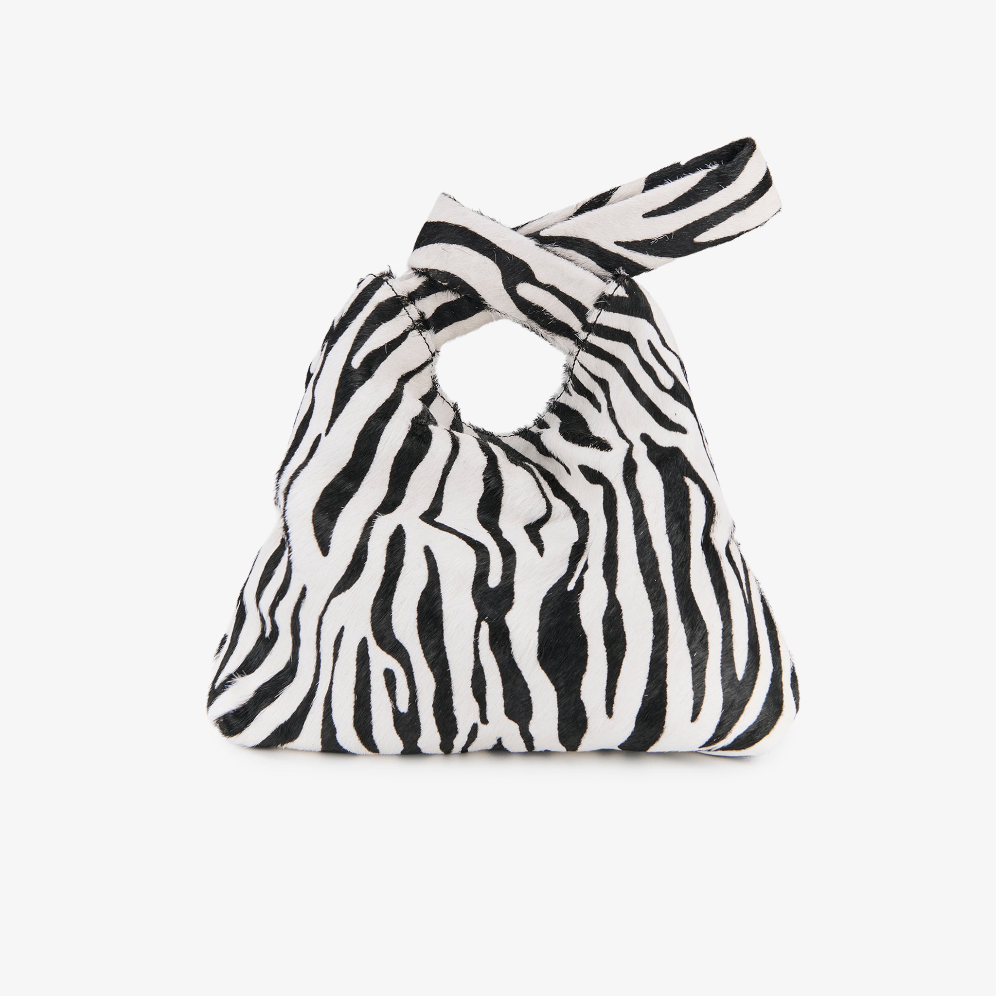 Mini Knot Bag Zebra