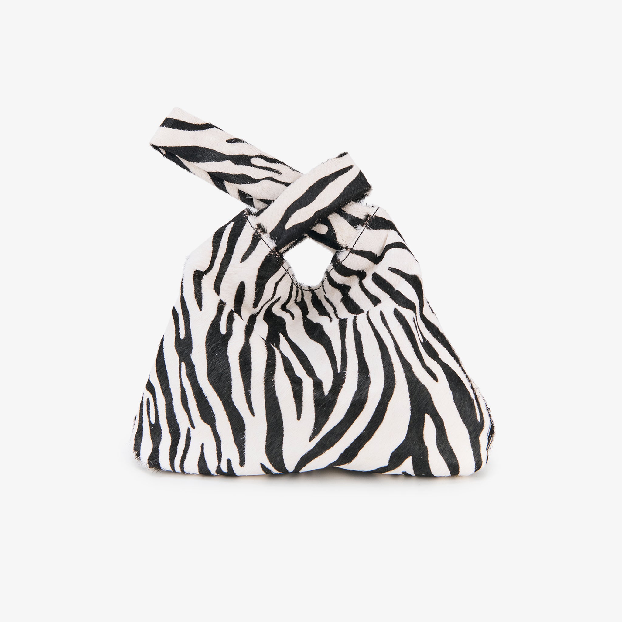 Mini Knot Bag Zebra