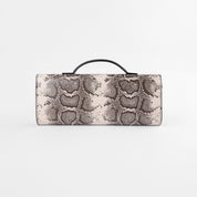 Clutch Structured Print Snake