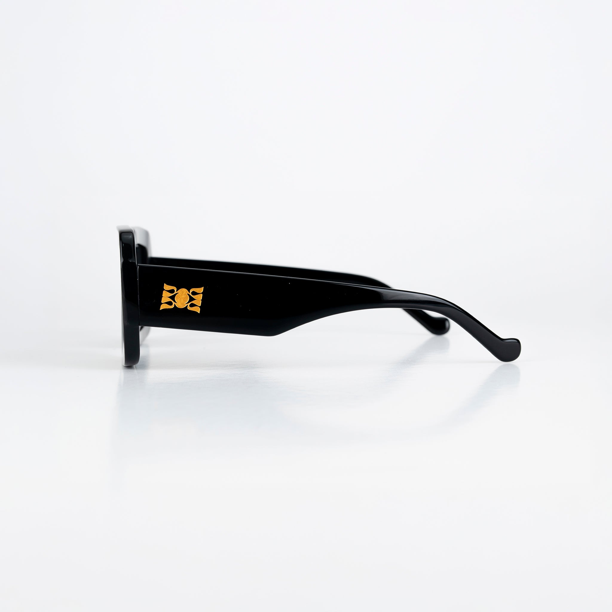 Roma Lentes de Sol Oversized Negros