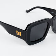 Roma Lentes de Sol Oversized Negros