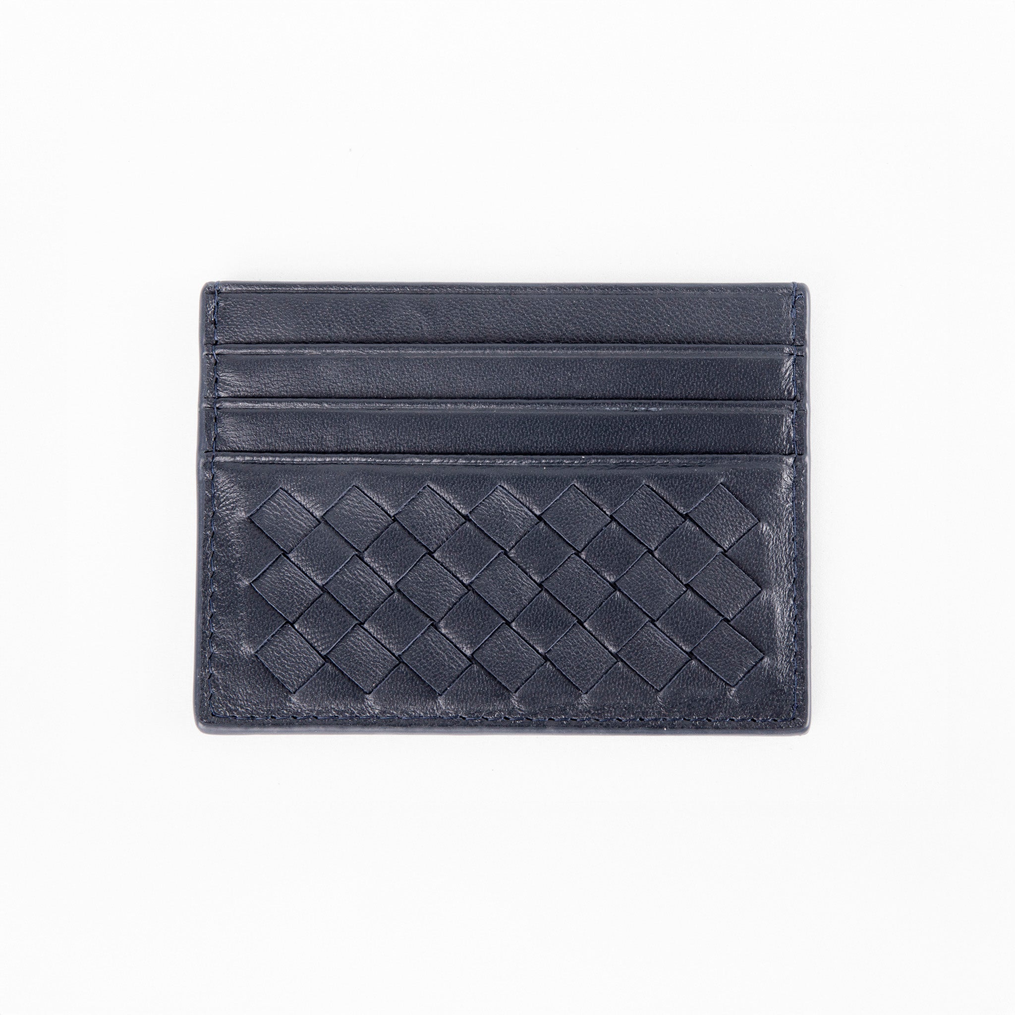 Trenza Tarjetero de Cuero Ovino