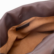 Bolsa Fruncida Cadena Cuero - Bolsas de Hombro | LUCKY TYGER