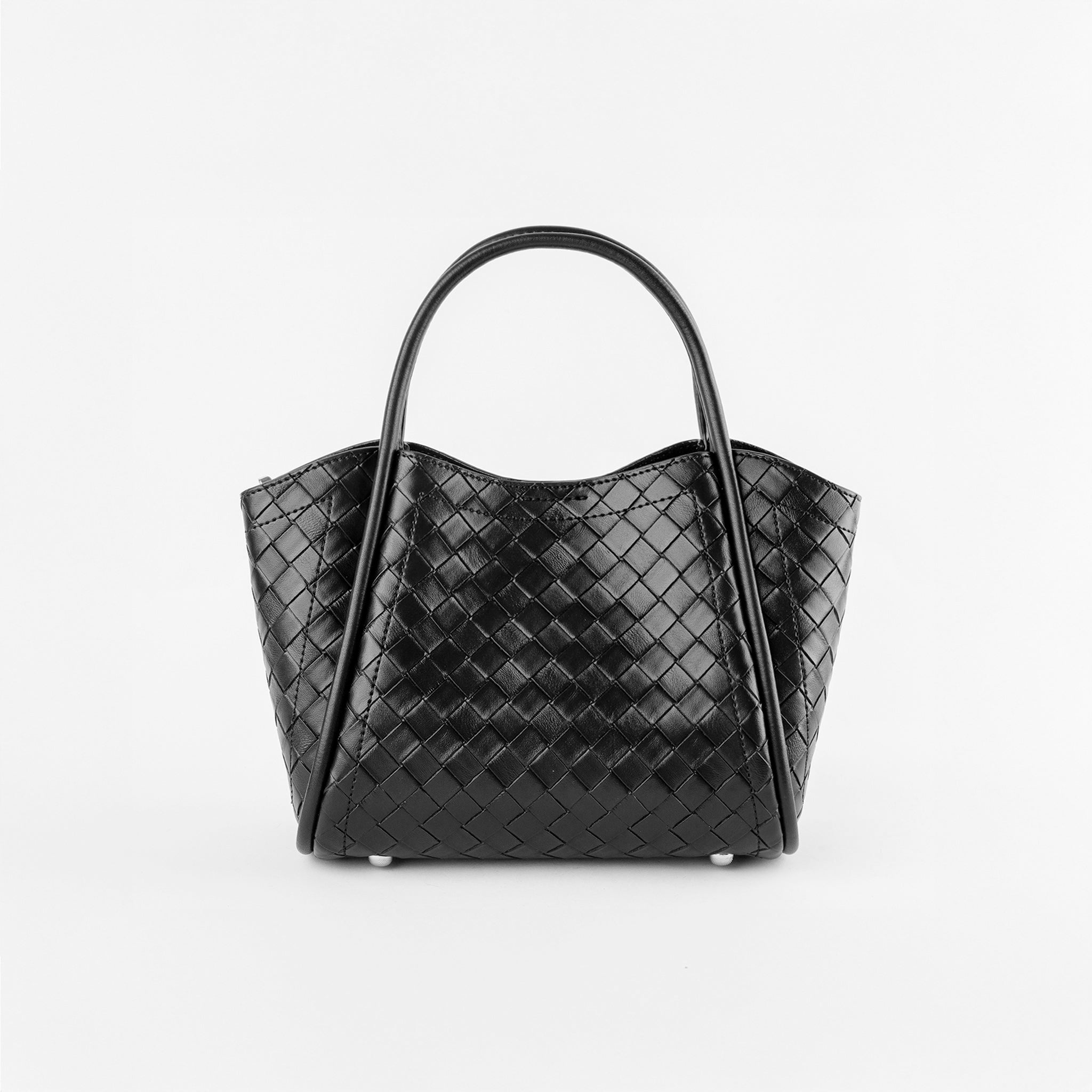 Bolsa Trenzada Estructurada Cuero - Bolsa Crossbody | LUCKY TYGER