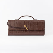 Clutch Estructurado Print Cocodrilo - Bolsos de Mano | LUCKY TYGER