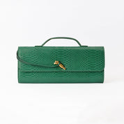 Clutch Estructurado Print Cocodrilo - LUCKY TYGER