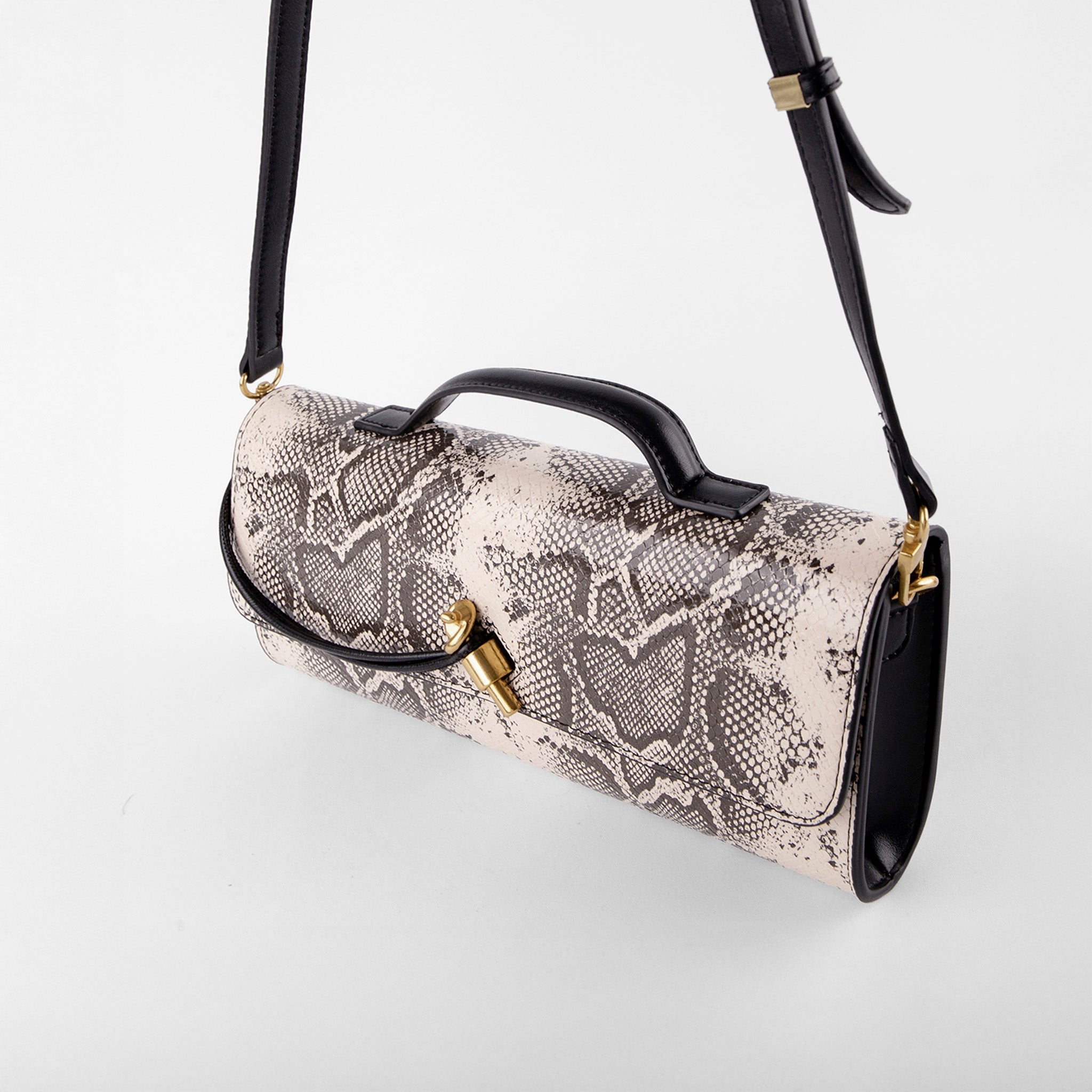 Clutch Estructurado Print Snake - Bolsos de Mano | LUCKY TYGER