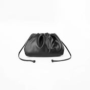 Clutch Fruncido Mediano Piel Vegana - Bolsos de Mano | LUCKY TYGER