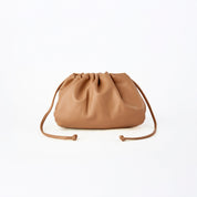 Clutch Fruncido Mediano Piel Vegana - Bolsos de Mano | LUCKY TYGER