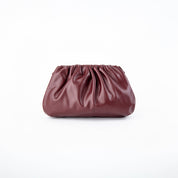 Clutch Fruncido Mediano Piel Vegana - Bolsos de Mano | LUCKY TYGER