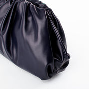 Clutch Fruncido Mediano Piel Vegana - Bolsos de Mano | LUCKY TYGER