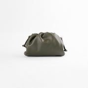 Clutch Fruncido Mini Cuero - Bolsos de Mano | LUCKY TYGER