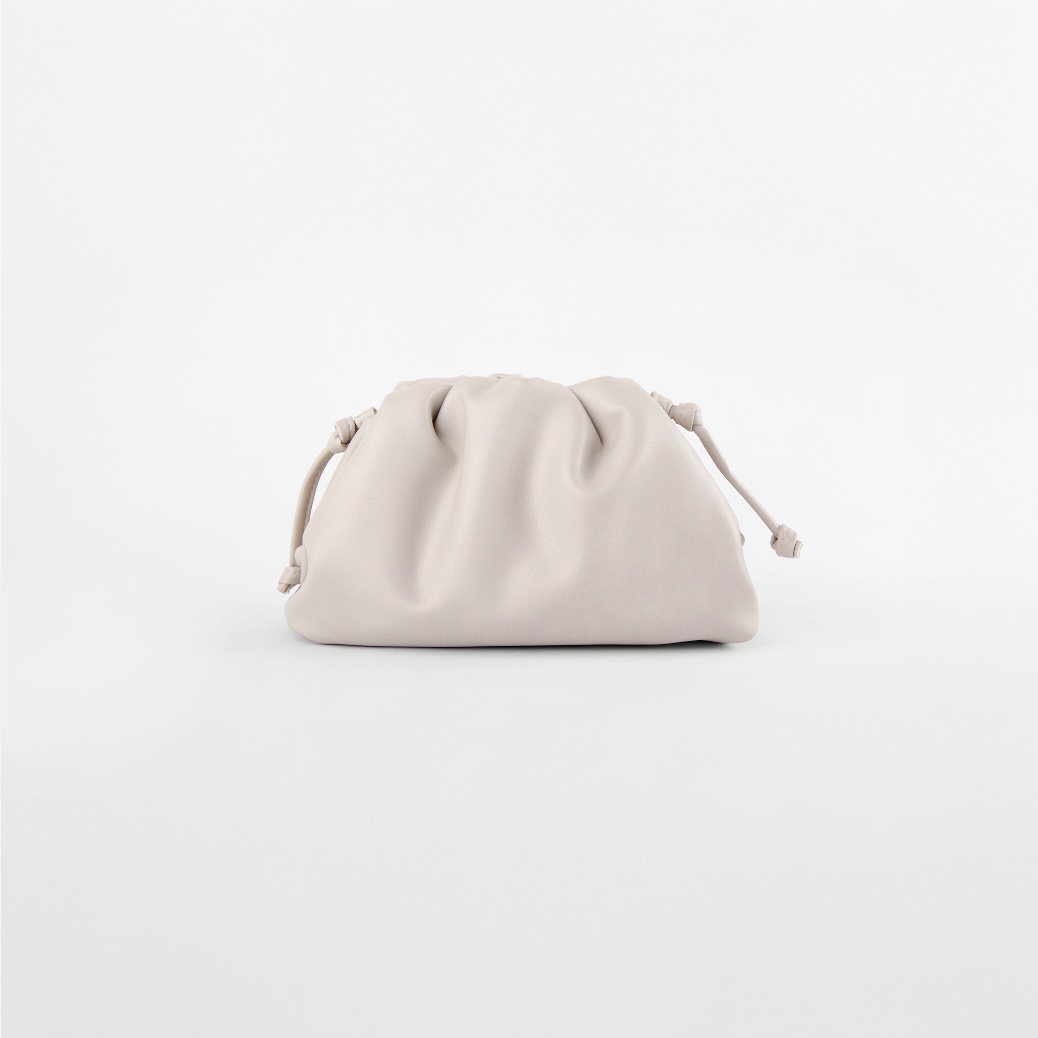 Clutch Fruncido Mini Cuero - Bolsos de Mano | LUCKY TYGER
