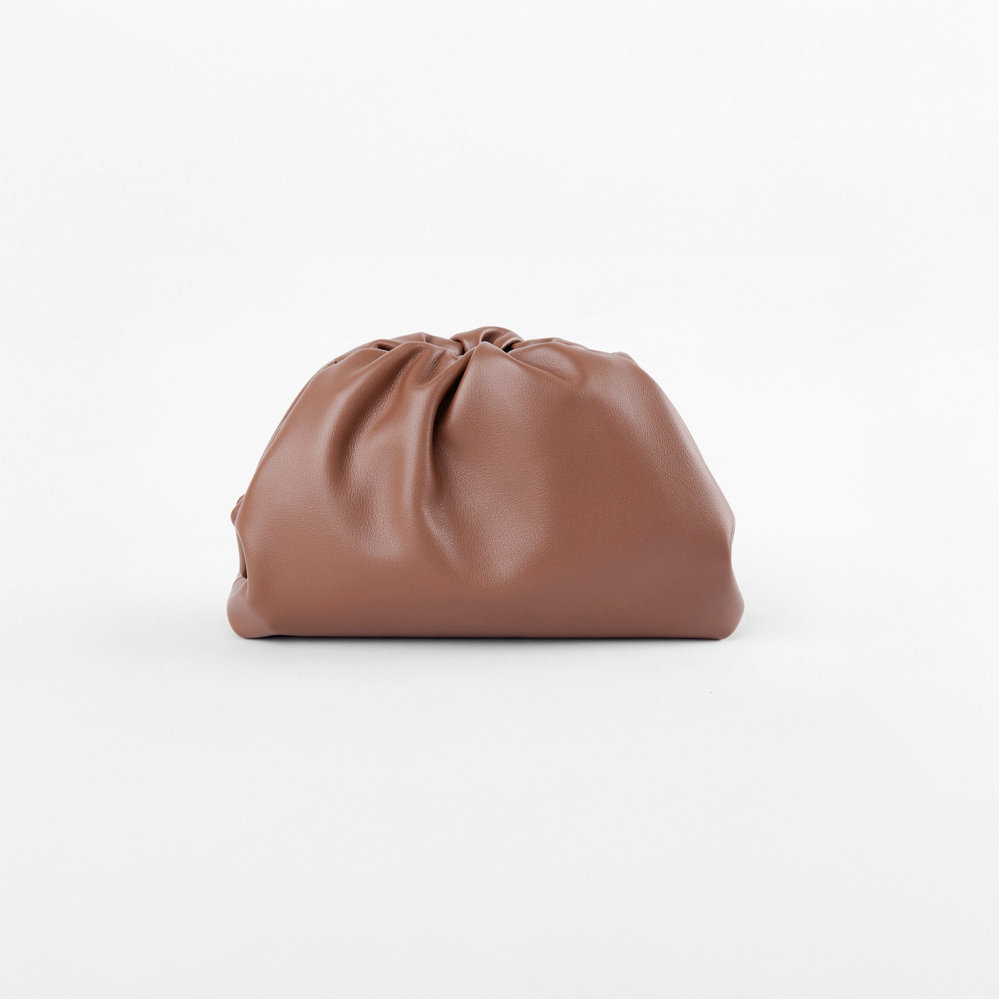 Clutch Fruncido Mini Cuero - Bolsos de Mano | LUCKY TYGER