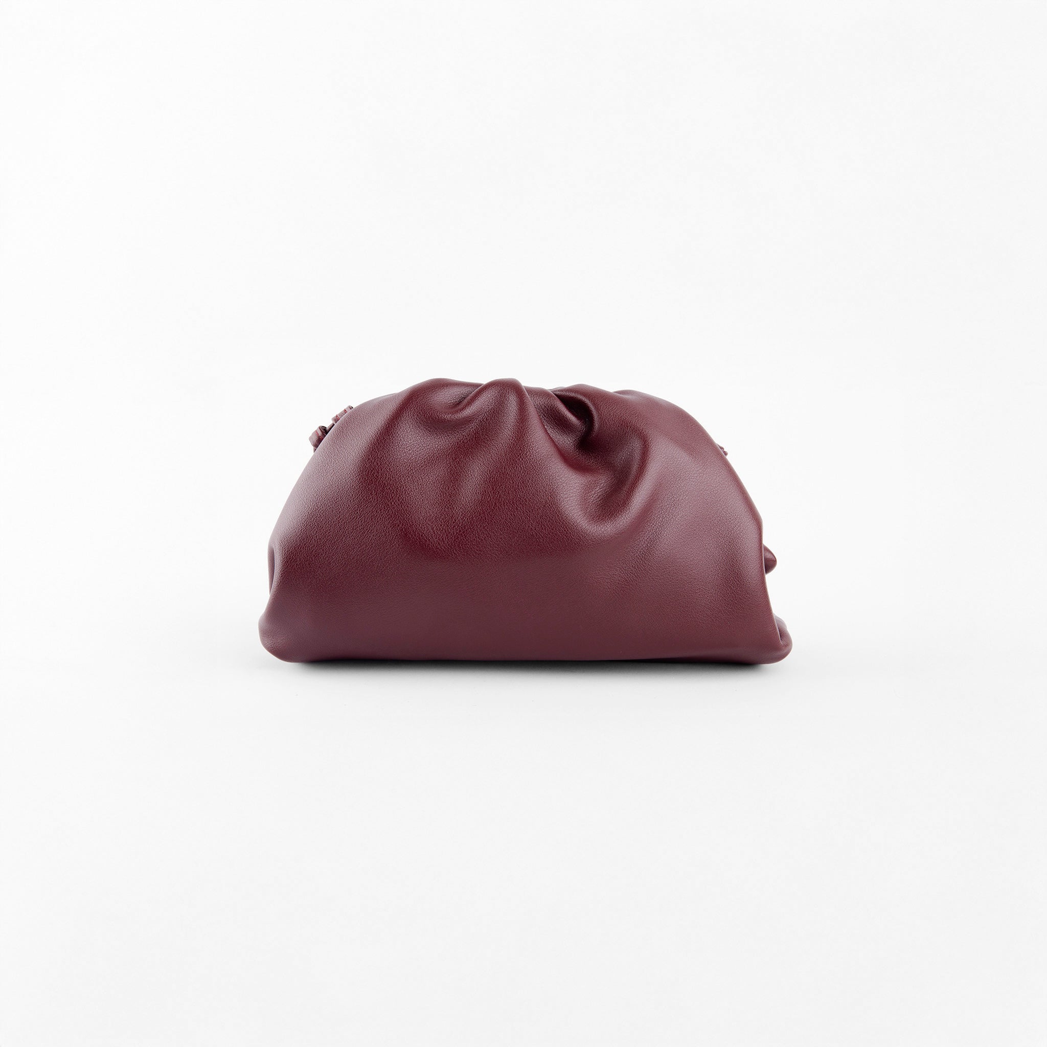 Clutch Fruncido Mini Cuero - Bolsos de Mano | LUCKY TYGER