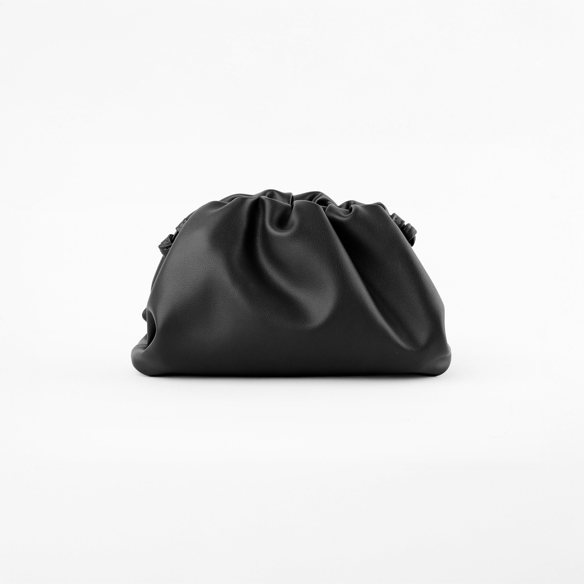 Clutch Fruncido Mini Cuero - Bolsos de Mano | LUCKY TYGER
