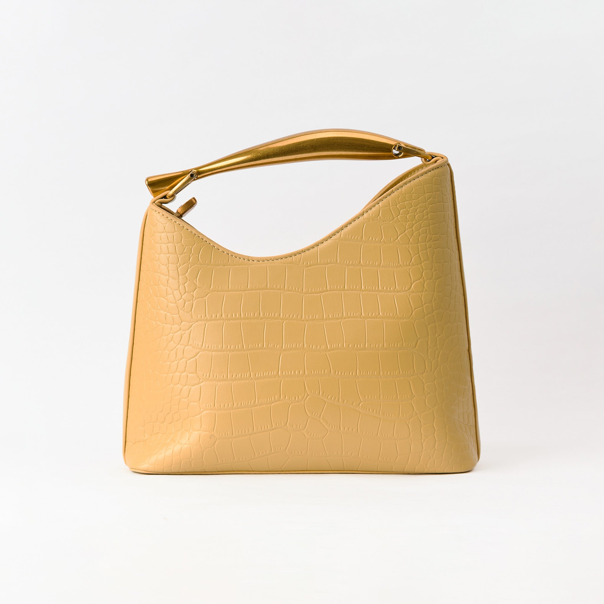 Croco Asa Metálica Piel Vegana - Bolsa Crossbody | LUCKY TYGER