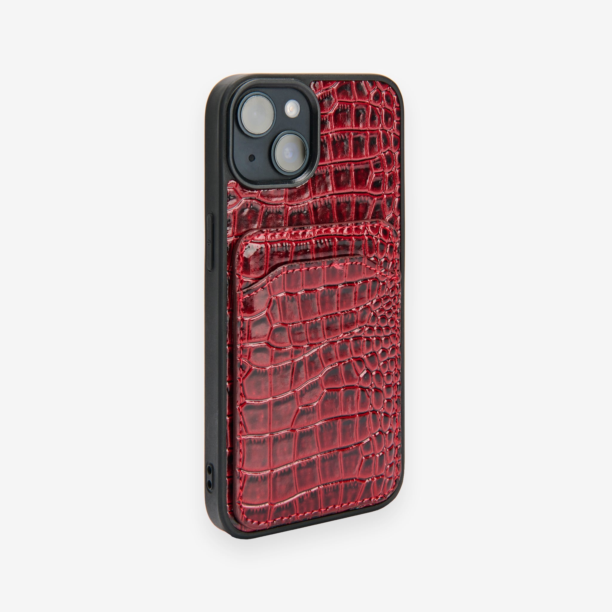 iPhone Case Cocodrilo con Tarjetero - LUCKY TYGER