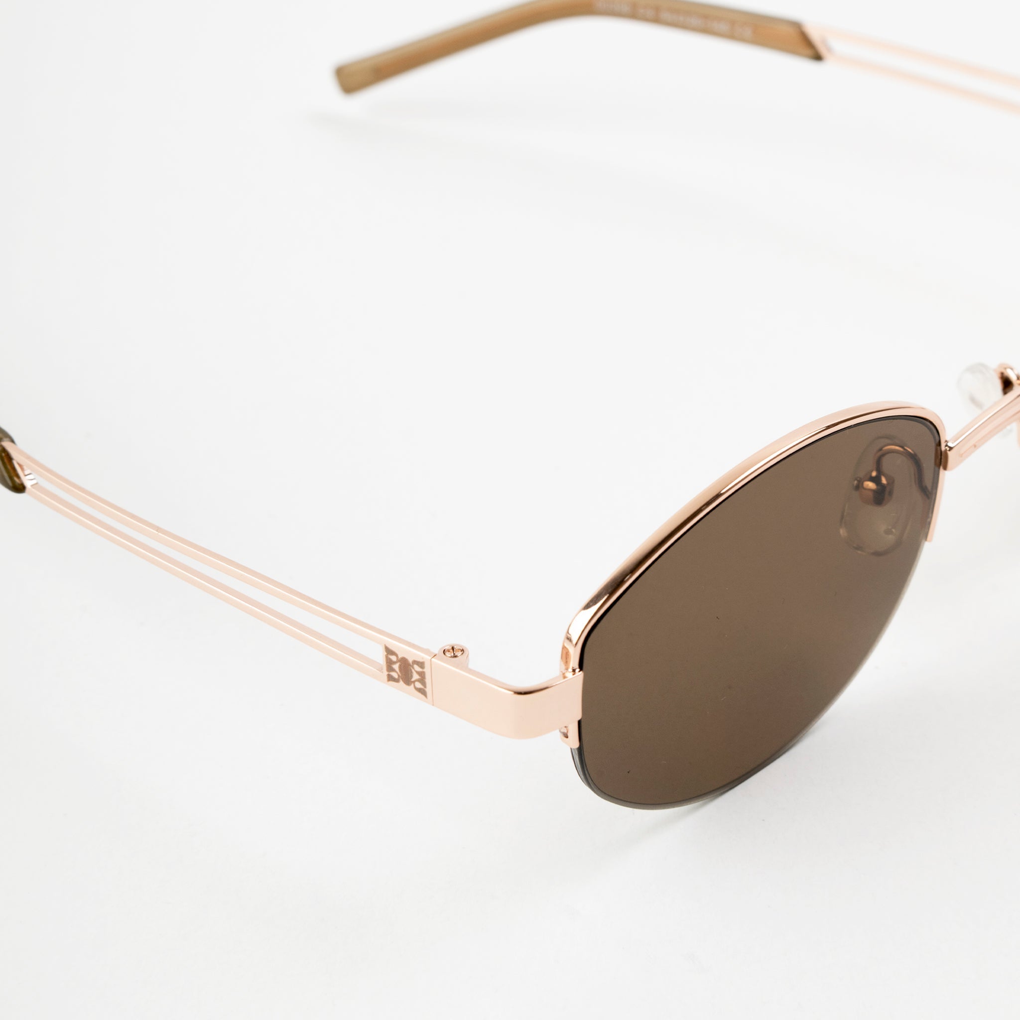 Lentes de Sol Oval Metal Espresso - Lentes de Sol | LUCKY TYGER