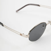 Lentes de Sol Oval Metal Negro - Lentes de Sol | LUCKY TYGER