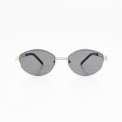 Lentes de Sol Oval Metal Negro - Lentes de Sol | LUCKY TYGER