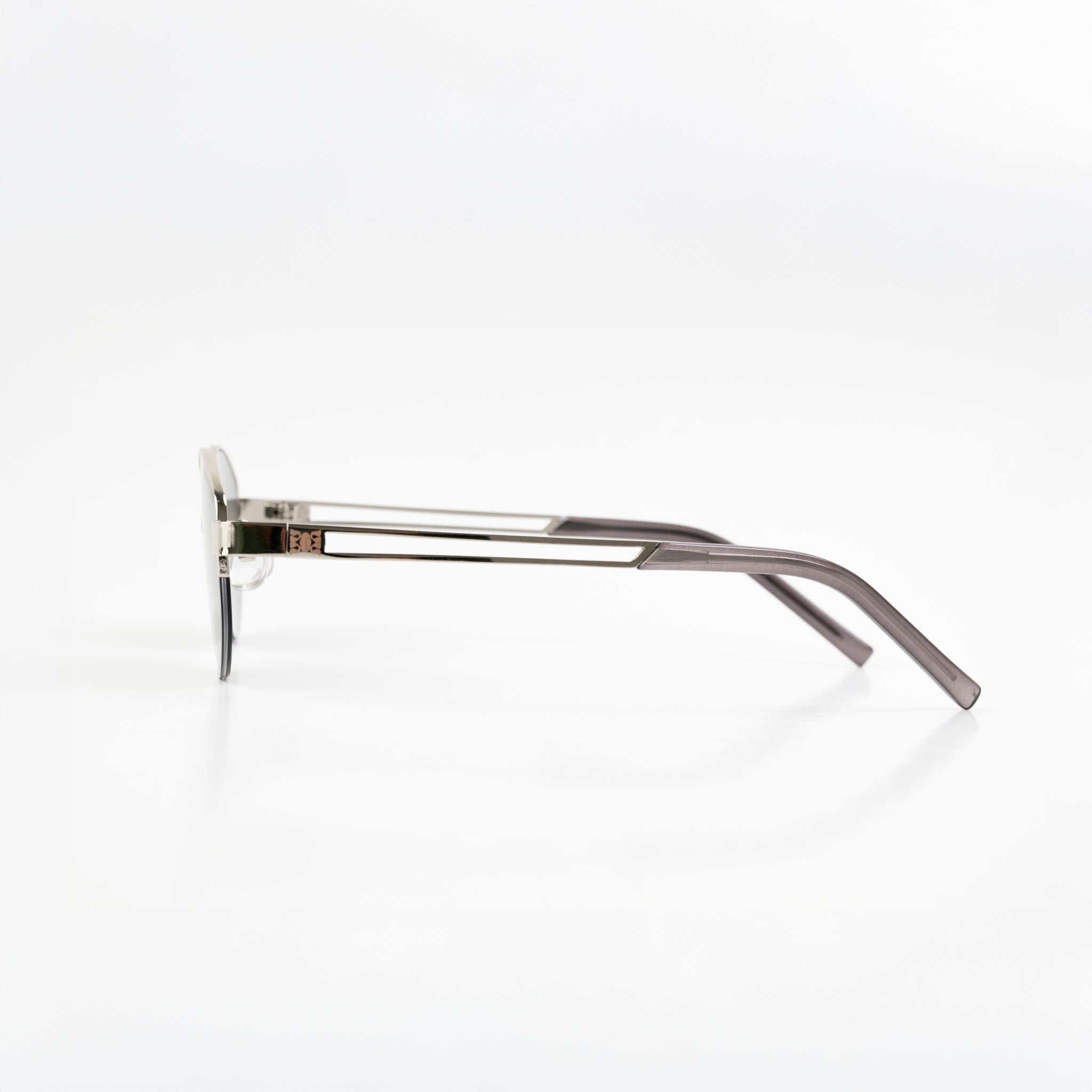 Lentes de Sol Oval Metal Negro - Lentes de Sol | LUCKY TYGER