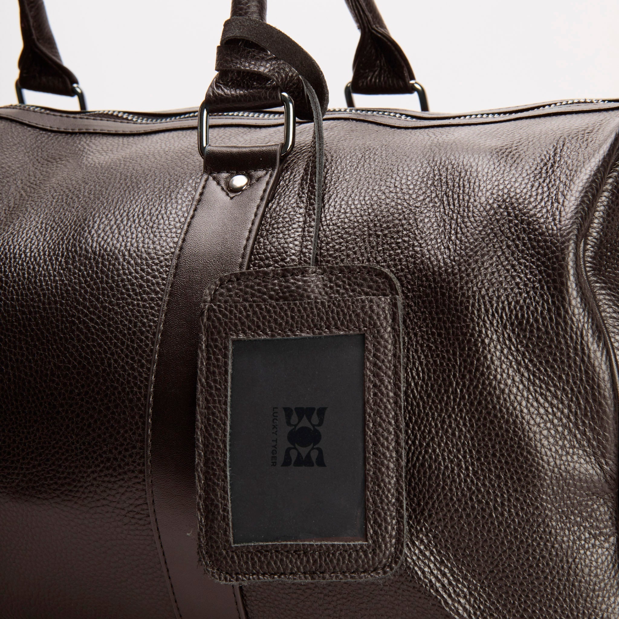 Maleta Duffle Bag de Cuero Lichi - Duffle Bags | LUCKY TYGER